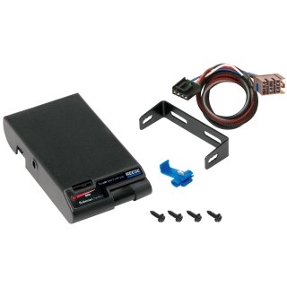 Brake Control Unit Mounting hardware and bracket Vehicle specific Plug and Play Wiring Adapter 83501 3015 Reese Trailer Brake Control 03-07 Chevy Silverado 1500 2500 HD Plug Play Wiring Adapter Eletric Trailer Brakes Module Box Controller Brakeman Reese Trailer Brake Control for 03-07 Chevy Silverado 1500 2500 HD w/ Plug Play Wiring Adapter Eletric Trailer Brakes Module Box Controller Brakeman Reese