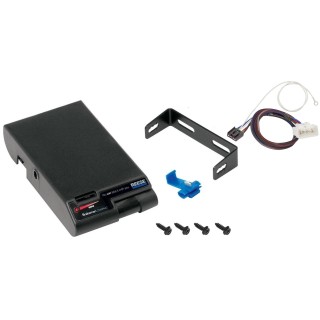 Trailer Brake Control for 16-23 Toyota Tacoma 15-20 Tundra w/ Plug Play Wiring Adapter Eletric Trailer Brakes Module Box Controller Brakeman Compact Reese