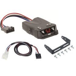Trailer Brake Control for 19-23 Subaru Ascent w/ Plug Play Wiring Adapter Reese Brakeman IV Eletric Trailer Brakes Module Box Controller Trailer Brake Control for 19-23 Subaru Ascent w/ Plug Play Wiring Adapter Reese Brakeman IV Eletric Trailer Brakes Module Box Controller