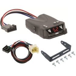 Trailer Brake Control for 09-11 KIA Borrego w/ Plug Play Wiring Adapter Reese Brakeman IV Eletric Trailer Brakes Module Box Controller