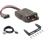 Brake Control Unit Mounting hardware and bracket Vehicle specific Plug and Play Wiring Adapter 83504 3041 Reese Trailer Brake Control 14-24 Toyota 4Runner Plug Play Wiring Adapter Reese Brakeman IV Eletric Trailer Brakes Module Box Controller 14 15 16 17 Trailer Brake Control for 14-24 Toyota 4Runner w/ Plug Play Wiring Adapter Reese Brakeman IV Eletric Trailer Brakes Module Box Controller