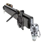 Reese Friction Sway Control Kit w/ Ball Plate Hardware Ball and Sway Control Bracket for 2" Ball Mounts Class 3 and 4