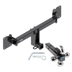 Reese Trailer Tow Hitch Receiver For 17-25 Jaguar F-Pace w/Tri-Ball Triple Ball 1-7/8" 2" 2-5/16" Reese Trailer Tow Hitch Receiver For 17-25 Jaguar F-Pace w/Tri-Ball Triple Ball 1-7/8" 2" 2-5/16"