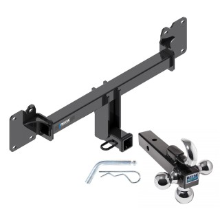 Reese Trailer Tow Hitch Receiver For 17-24 Jaguar F-Pace w/Tri-Ball Triple Ball 1-7/8" 2" 2-5/16" Reese Trailer Tow Hitch Receiver For 17-24 Jaguar F-Pace w/Tri-Ball Triple Ball 1-7/8" 2" 2-5/16"