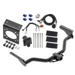 Custom Fit Trailer HitchTow Harness Wiring Package (7-Way) Mounting Bracket for 7-Way Connectors Installation Hardware Installation Instructions 84031 85878 85283 Reese Trailer Tow Hitch 7-Way RV Wiring 13-20 Nissan Pathfinder 14-19 Infiniti QX60 Harness Reese Trailer Tow Hitch w/ 7-Way RV Wiring For 13-20 Nissan Pathfinder 14-19 Infiniti QX60 Harness Kit Mounting Bracket 2" Tow Receiver Class 3
