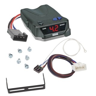 Brake Control Unit Mounting hardware and bracket Vehicle specific Plug and Play Wiring Adapter  8508211 3031 Reese Trailer Brake Control 15-20 Toyota Tundra 16-23 Tacoma Electric Trailer Brakes Module Box Controller 1-4 Axle 15 16 17 18 19 20 21 22 23 201 Trailer Brake Control for 15-20 Toyota Tundra 16-23 Tacoma Electric Trailer Brakes Module Box Controller 1-4 Axle