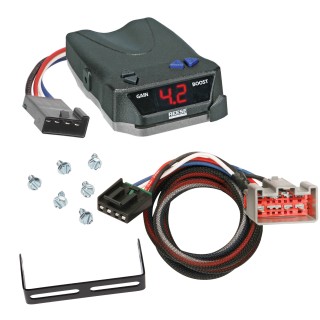 Brake Control Unit Mounting hardware and bracket Vehicle specific Plug and Play Wiring Adapter 8508211 3036 Reese Trailer Brake Control 09-22 F-150 Electric Trailer Brakes Module Box Controller 1-4 Axle 09 10 11 12 13 14 15 16 17 18 19 20 21 22 2009 2010 Trailer Brake Control for 09-22 Ford F-150 Electric Trailer Brakes Module Box Controller 1-4 Axle