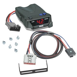 Brake Control Unit Mounting hardware and bracket Vehicle specific Plug and Play Wiring Adapter 8508211 3064 Reese Trailer Brake Control 19-23 Chevy Silverado GMC Sierra 1500 20-23 2500 3500 HD Electric Trailer Brakes Module Box Controller 1-4 Axle 19 20 Trailer Brake Control for 19-23 Chevy Silverado GMC Sierra 1500 20-23 2500 3500 HD Electric Trailer Brakes Module Box Controller 1-4 Axle