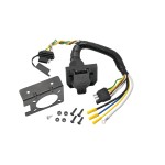 Trailer Hitch 7 Way RV Wiring Kit For 18-21 Chevy Equinox Except Premier Plug Prong Pin Brake Control Ready