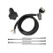 Reese Complete Tow Package For 11-19 Ford Explorer w/ 7-Way RV Wiring Harness Kit 2" Ball and Mount Bracket Lock Cover