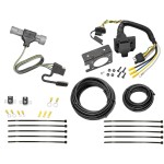 Trailer Hitch 7 Way RV Wiring Kit For 87-97 Ford F-150 F-250 F-350 Plug Prong Pin Brake Control Ready