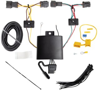 Custom Fit Trailer Hitch Wiring Harness (Plug & Play) Trailer Connector Adapter Brake Control Wiring Kit Circuit Breaker Installation Hardware Installation Instructions 44780 85343 20506 7012a 118812 Reese Trailer Hitch 7-Way RV Wiring 19-21 Hyundai T Trailer Hitch w/ 7-Way RV Wiring For 19-21 Hyundai Tucson Class 3 2" Receiver Reese