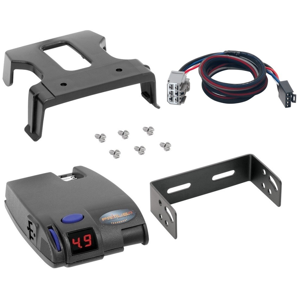 Brake Control Unit Mounting hardware and bracket Vehicle specific Plug and Play Wiring Adapter 90160 3026 Tekonsha Tekonsha Primus IQ Electric Trailer Brake Control 09-18 Chevy Traverse Plug Play Wiring Adapter Proportional Eletric Trailer Brakes Module Tekonsha Primus IQ Electric Trailer Brake Control for 09-18 Chevy Traverse w/ Plug Play Wiring Adapter Proportional Eletric Trailer Brakes Module Box Controller