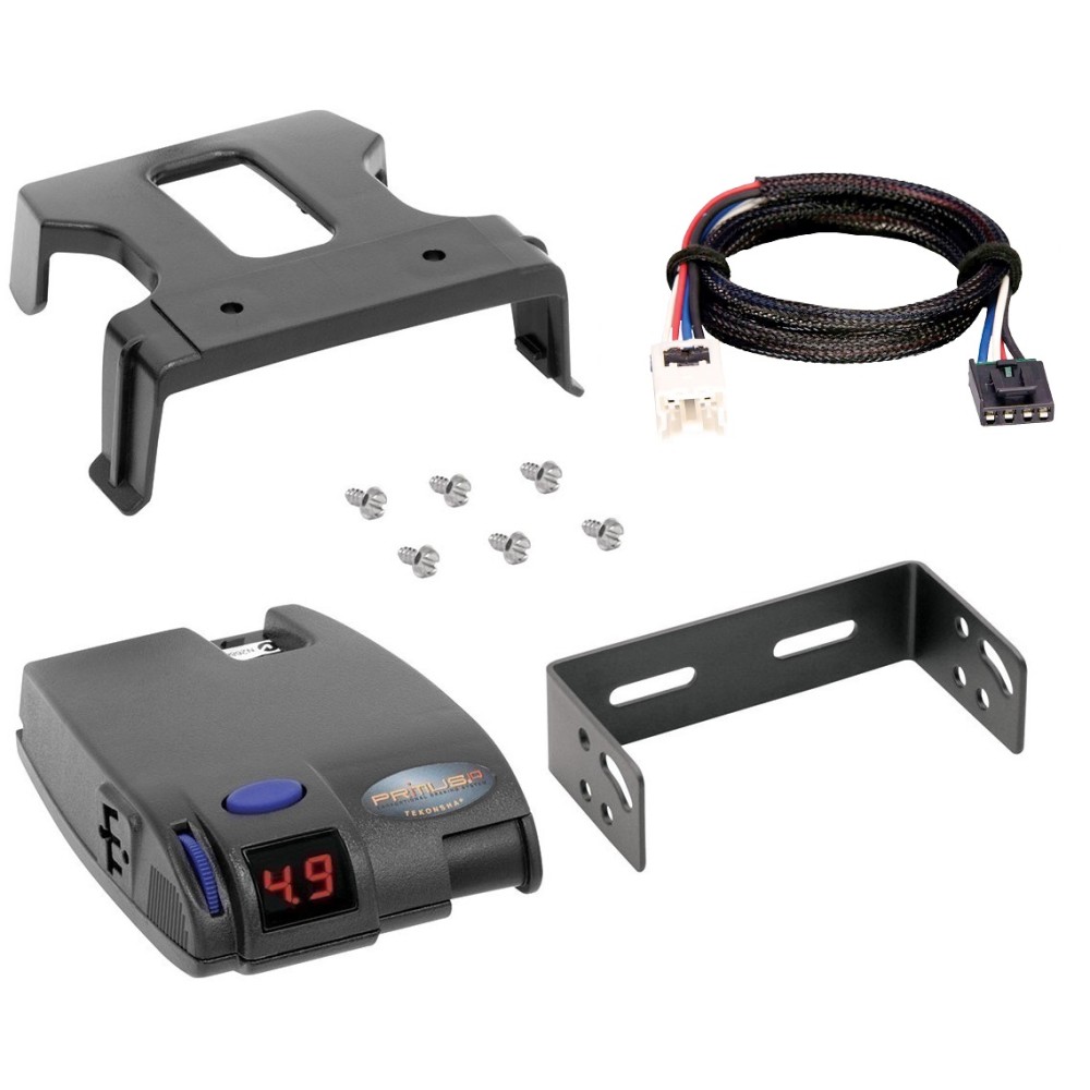Brake Control Unit Mounting hardware and bracket Vehicle specific Plug and Play Wiring Adapter 90160 3050 Tekonsha Tekonsha Primus IQ Electric Trailer Brake Control 04-13 Infiniti QX56 Plug Play Wiring Adapter Proportional Eletric Trailer Brakes Module B Tekonsha Primus IQ Electric Trailer Brake Control for 04-13 Infiniti QX56 w/ Plug Play Wiring Adapter Proportional Eletric Trailer Brakes Module Box Controller