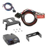 Tekonsha Primus IQ Electric Trailer Brake Control for 17-24 Ford F-250 F-350 F-450 F-550 Super Duty w/ Plug Play Wiring Adapter Proportional Eletric Trailer Brakes Module Box Controller 1-3 Axle