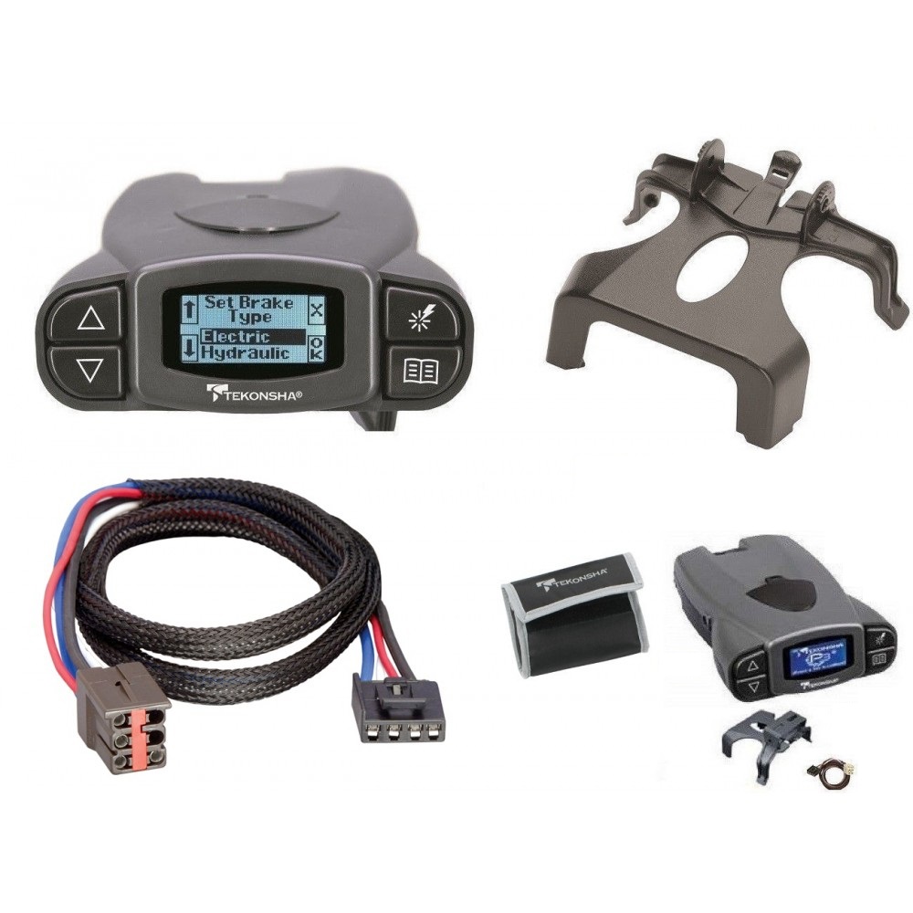 Tekonsha P3 Prodigy Electric Trailer Brake Controller Wiring Diagram from www.trailerjacks.com