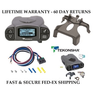 Custom Fit Trailer Hitch Class 5 Class 5 Ball Mount and 2-5/16" Chrome Ball w/ Pin/Clip Wiring Harness (Plug & Play) 4-Way to 7-Way adapter w/ mounting bracket and screwsTekonsha Prodigy P3 Proportional Brake Control For 1-4 AxlesWiring Kit for 4 Class 5 2-1/2" Receiver Hitch For 03-24 Chevy Express GMC Savana Van w/ Tekonsha Prodigy P3 Trailer Brake Control 7-Way RV Wiring Complete System Receiver 2-5/16" Tow Ball