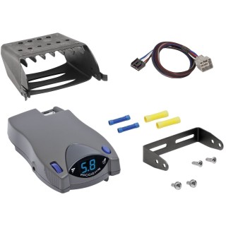 Brake Control Unit Mounting hardware and bracket Vehicle specific Plug and Play Wiring Adapter  90885 3024 Tekonsha Clam Shell Trailer Brake Control 15-24 RAM 1500 2500 3500 4500 5500 Plug Play Wiring Adapter Tekonsha Prodigy P2 Eletric Trailer Brakes Mod Clam Shell Trailer Brake Control for 15-24 RAM 1500 2500 3500 4500 5500 w/ Plug Play Wiring Adapter Tekonsha Prodigy P2 Eletric Trailer Brakes Module Box Controller