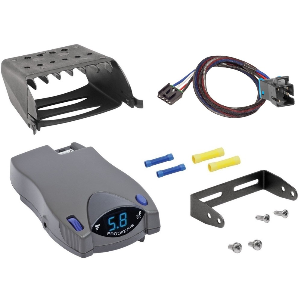 Brake Control Unit Mounting hardware and bracket Vehicle specific Plug and Play Wiring Adapter 90885 3027 Tekonsha Trailer Brake Control 04-23 Freightliner SL XC 05-07 Airstream 08-16 Winnebago Tiffin Fleetwood Thor Plug Play Wiring Adapter Tekonsha Prod Trailer Brake Control for 04-23 Freightliner SL XC 05-07 Airstream 08-16 Winnebago Tiffin Fleetwood Thor w/ Plug Play Wiring Adapter Tekonsha Prodigy P2 Eletric Trailer Brakes Module Box Controller 1-4 Axle