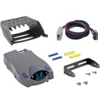 Clam Shell Trailer Brake Control for 06-24 Honda Ridgeline w/ Plug Play Wiring Adapter Tekonsha Prodigy P2 Eletric Trailer Brakes Module Box Controller