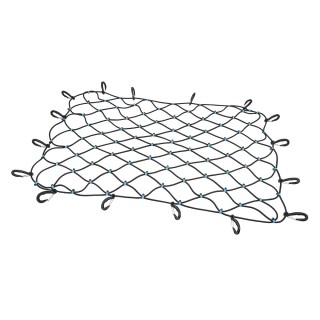 9427100 Reese Secure Deluxe Pickup Truck Bed Cargo Net Reese Bungee Stretch Truck Net 60" x 78" Multipurpose Cargo Luggage Etc. Hooks To Truck Anchor Points Anti Tangle Plastic Hooks Fits over 1" Bars