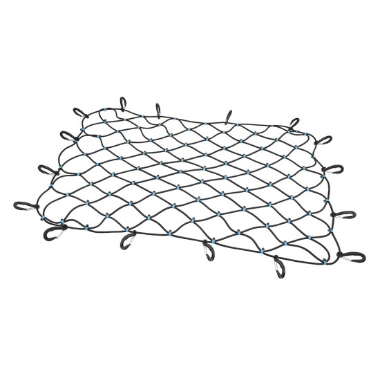 9427100 Reese Secure Deluxe Pickup Truck Bed Cargo Net Reese Bungee Stretch Truck Net 60" x 78" Multipurpose Cargo Luggage Etc. Hooks To Truck Anchor Points Anti Tangle Plastic Hooks Fits over 1" Bars
