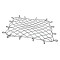 9427100 Reese Secure Deluxe Pickup Truck Bed Cargo Net Reese Bungee Stretch Truck Net 60" x 78" Multipurpose Cargo Luggage Etc. Hooks To Truck Anchor Points Anti Tangle Plastic Hooks Fits over 1" Bars