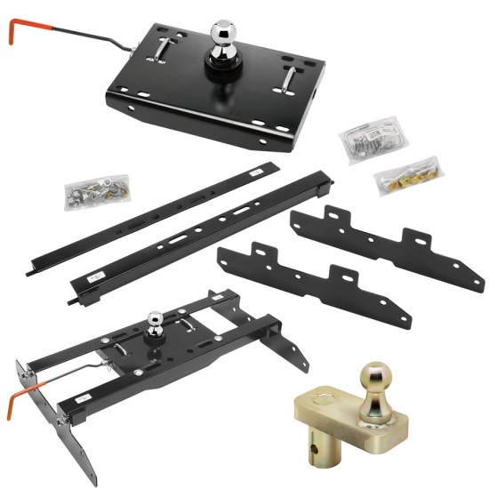 9460 4439 Draw-Tite Draw-Tite Gooseneck Trailer Hitch 5" Offset Ball 94-02 Dodge Ram 1500 2500 3500 Turnover Brackets Rails Under Bed 2-5/16" Ball 1994 1995 1996 1997 1998 1999 2000 2001 2002 94 95 96 97 98 99 00 01 02 Draw-Tite Gooseneck Trailer Hitch w/ 5" Offset Ball for 94-02 Dodge Ram 1500 2500 3500 Turnover w/ Brackets Rails Under Bed 2-5/16" Ball