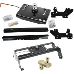 Draw-Tite Gooseneck Trailer Hitch w/ 5" Offset Ball for 03-12 Dodge Ram 2500 3500 06-08 1500 Mega Cab Turnover w/ Brackets Rails Under Bed 2-5/16" Ball Draw-Tite Gooseneck Trailer Hitch w/ 5" Offset Ball for 03-12 Dodge Ram 2500 3500 06-08 1500 Mega Cab Turnover w/ Brackets Rails Under Bed 2-5/16" Ball