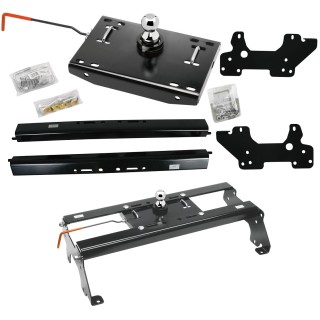 9464 4445 19308 Draw-Tite Draw-Tite Gooseneck Trailer Hitch 5" Offset Ball 03-12 Dodge Ram 2500 3500 06-08 1500 Mega Cab Turnover Brackets Rails Under Bed 2-5/16" Ball Draw-Tite Gooseneck Trailer Hitch w/ 5" Offset Ball for 03-12 Dodge Ram 2500 3500 06-08 1500 Mega Cab Turnover w/ Brackets Rails Under Bed 2-5/16" Ball