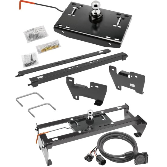 9464 4438 50-97-410 Draw-Tite Draw-Tite Gooseneck Trailer Hitch In-Bed Wiring 02-08 Dodge Ram 1500 Turnover Brackets Rails Under Bed 2-5/16" Ball Excluding Mega Cab 02 03 04 05 06 07 08 2002 2003 2004 2005 2006 2007 2008 Draw-Tite Gooseneck Trailer Hitch w/ In-Bed Wiring for 02-08 Dodge Ram 1500 Turnover w/ Brackets Rails Under Bed 2-5/16" Ball Excluding Mega Cab