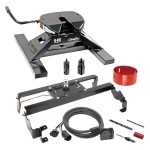 9464 4446 50-97-410 1937 58381 9480 Draw-Tite Draw-Tite Gooseneck Trailer Hitch Kit Deluxe 18K 5th Fifth Wheel Adapter In-Bed Wiring and Hole Saw 09-19 Dodge Ram 1500 Turnover Brackets Rails Under Bed 2-5/16" Ball Excluding Air Suspension 09 10 11 12 Draw-Tite Gooseneck Trailer Hitch Kit Deluxe w/ 18K 5th Fifth Wheel Adapter In-Bed Wiring and Hole Saw for 09-19 Dodge Ram 1500 Turnover w/ Brackets Rails Under Bed 2-5/16" Ball Excluding Air Suspension