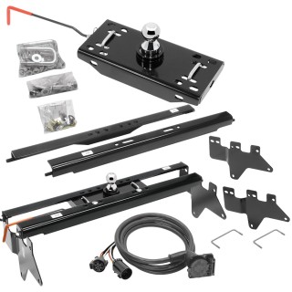 4434 9465 50-97-410 Draw-Tite Draw-Tite Gooseneck Trailer Hitch In-Bed Wiring 99-10 Chevy GMC Silverado Sierra 2500 07-10 3500 Turnover Brackets Rails Under Bed 2-5/16" Ball 99 00 01 02 03 04 05 06 07 08 09 10 1999 2000 2001 2002 2003 2004 2005 2006 Draw-Tite Gooseneck Trailer Hitch w/ In-Bed Wiring for 99-10 Chevy GMC Silverado Sierra 2500 07-10 3500 Turnover w/ Brackets Rails Under Bed 2-5/16" Ball