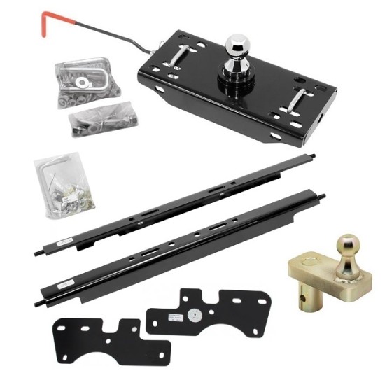 9465 4491 19308 Draw-Tite Draw-Tite Gooseneck Trailer Hitch 5" Offset Ball 15-19 F150 F-150 Turnover Brackets Rails Under Bed 2-5/16" Ball Excluding Raptor 15 16 17 18 19 2015 2016 2017 2018 2019 Draw-Tite Gooseneck Trailer Hitch w/ 5" Offset Ball for 15-19 Ford F150 F-150 Turnover w/ Brackets Rails Under Bed 2-5/16" Ball Excluding Raptor