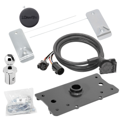 Draw-Tite Gooseneck Trailer Hitch w/ In-Bed Wiring for 13-18  Ram 2500 Turnover Under Bed 2-5/16" Ball Does Not Require Rail Kit Draw-Tite Gooseneck Trailer Hitch w/ In-Bed Wiring for 13-18  Ram 2500 Turnover Under Bed 2-5/16" Ball Does Not Require Rail Kit