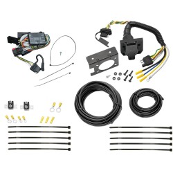 Trailer Hitch 7 Way RV Wiring Kit For 96-00 Dodge Caravan Chrysler Town Country 98-03 Durango Plug Prong Pin Brake Control Ready  Trailer Hitch 7 Way RV Wiring Kit For 96-00 Dodge Caravan Chrysler Town Country 98-03 Durango Plug Prong Pin Brake Control Ready