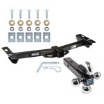 Custom Fit Trailer Hitch Tri-Ball Trailer Hitch Ball Mount w/ Pin/Clip 96522 7031400 63240 Reese Trailer Tow Hitch Receiver 88-00 Chevy GMC C/K 1500 2500 3500 w/Aftermarket Roll Pan w/Tri-Ball Triple Ball 1-7/8" 2" 2-5/16" 88 89 90 91 92 93 Reese Trailer Tow Hitch Receiver For 88-00 Chevy GMC C/K 1500 2500 3500 w/Aftermarket Roll Pan w/Tri-Ball Triple Ball 1-7/8" 2" 2-5/16"
