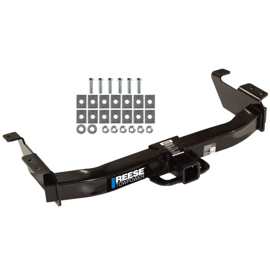 96945 2000 2001 2002 00 01 02 E-150 Econoline Reese Towpower Trailer Tow Hitch Receiver Bar Frame Reese Trailer Tow Hitch For 00-14 Ford E-150 E-250 E-350 Econoline 2" Receiver