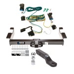 Custom Fit Trailer Hitch Wiring Harness (Plug & Play) 2" Drop Ball-Mount w/ Pin/Clip 2-5/16" Chrome Ball Installation Hardware Installation Instructions 96946 78029 21330 7028500 Reese Class V Trailer Tow Hitch 03-22 Chevy Express GMC Savan Reese Class V Trailer Tow Hitch For 03-24 Chevy Express GMC Savana 1500 2500 3500 Complete Package w/ Wiring and 2-5/16" Ball