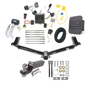 Reese Trailer Hitch For 11-20 Dodge Journey w/LED Taillights Wiring Ball & Lock Reese Trailer Hitch For 11-20 Dodge Journey w/LED Taillights Wiring Ball & Lock