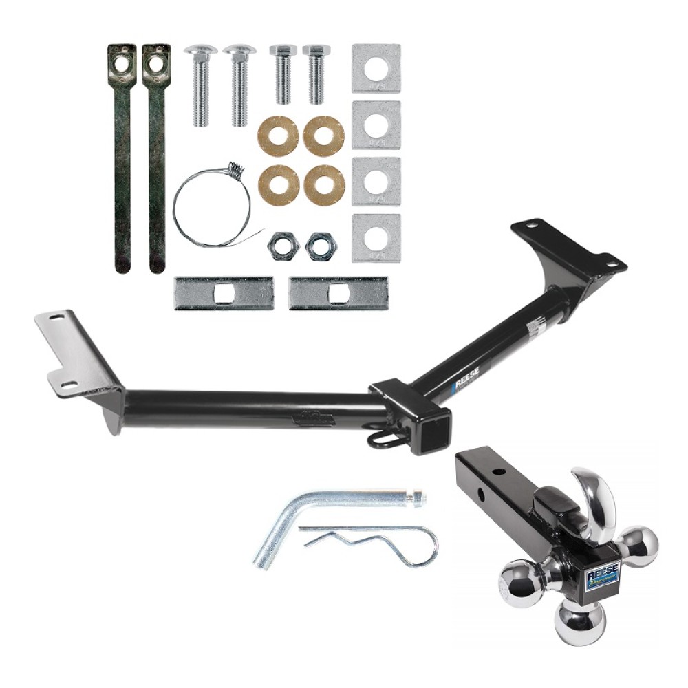 Custom Fit Trailer Hitch Tri-Ball Trailer Hitch Ball Mount w/ Pin/Clip 97208 7031400 63240 Reese Trailer Tow Hitch Receiver 09-20 Dodge Journey w/Tri-Ball Triple Ball 1-7/8" 2" 2-5/16" 09 10 11 12 13 14 15 16 17 18 19 20 2009 2010 2011 2012 Reese Trailer Tow Hitch Receiver For 09-20 Dodge Journey w/Tri-Ball Triple Ball 1-7/8" 2" 2-5/16"
