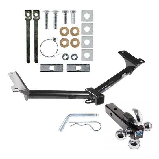 Custom Fit Trailer Hitch Tri-Ball Trailer Hitch Ball Mount w/ Pin/Clip 97208 7031400 63240 Reese Trailer Tow Hitch Receiver 09-20 Dodge Journey w/Tri-Ball Triple Ball 1-7/8" 2" 2-5/16" 09 10 11 12 13 14 15 16 17 18 19 20 2009 2010 2011 2012 Reese Trailer Tow Hitch Receiver For 09-20 Dodge Journey w/Tri-Ball Triple Ball 1-7/8" 2" 2-5/16"