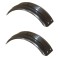 008550 008550 Fulton Set of 2 Black Fulton Single Axle Trailer Fenders 8" to 12" Wheels 20.25" Long Boat Utility Sale Replacement Set of 2 Black Fulton Single Axle Trailer Fenders 8" to 12" Wheels 20.25" Long Boat Utility Sale Replacement