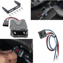 For 1981-1985 Dodge W350 Tekonsha Brakeman IV Brake Control + Generic BC Wiring Adapter By Tekonsha