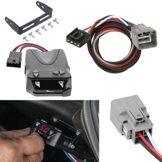 For 2014-2023 Jeep Cherokee Brakeman IV Brake Control kit by: Tekonsha For 2014-2023 Jeep Cherokee Tekonsha Brakeman IV Brake Control + Plug & Play BC Adapter By Tekonsha