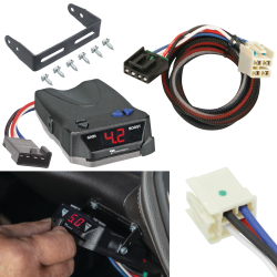 For 2014-2020 Chevrolet Silverado 1500 Tekonsha BRAKE-EVN Brake Control + Plug & Play BC Adapter By Tekonsha