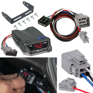 For 2013-2014 RAM 3500 Tekonsha BRAKE-EVN Brake Control + Plug & Play BC Adapter By Tekonsha
