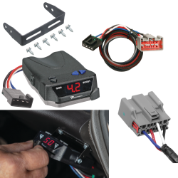 For 2018-2018 Jayco Greyhawk Prestige Motorhome Tekonsha BRAKE-EVN Brake Control + Plug & Play BC Adapter (For w/ factory 4 Flat Models) By Tekonsha For 2018-2018 Jayco Greyhawk Prestige Motorhome Tekonsha BRAKE-EVN Brake Control + Plug & Play BC Adapter (For w/ factory 4 Flat Models) By Tekonsha