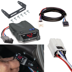 For 2005-2023 Nissan Frontier Tekonsha BRAKE-EVN Brake Control + Plug & Play BC Adapter (For (Canada Only) Models) By Tekonsha For 2005-2023 Nissan Frontier Tekonsha BRAKE-EVN Brake Control + Plug & Play BC Adapter (For (Canada Only) Models) By Tekonsha