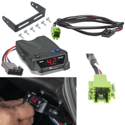 For 2017-2020 Leisure Travel Serenity Motorhome Tekonsha BRAKE-EVN Brake Control + Plug & Play BC Adapter (For w/ factory Tow Package Models) By Tekonsha For 2017-2020 Leisure Travel Serenity Motorhome Tekonsha BRAKE-EVN Brake Control + Plug & Play BC Adapter (For w/ factory Tow Package Models) By Tekonsha